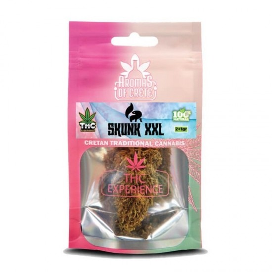 Aromas Of Crete Cannabis Flower Skunk XXL 2+1gr