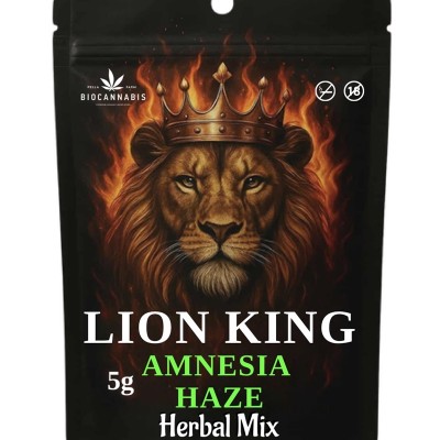 Lion King Amnesia Haze 5gr Herbal Mix