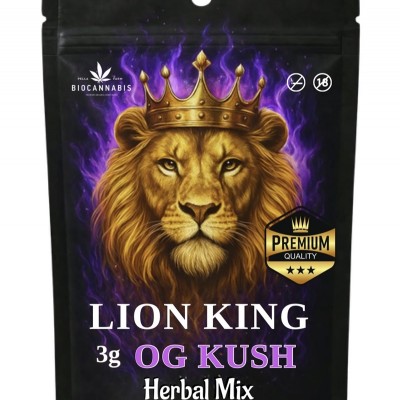 Premium Lion King Og Kush 3gr Herbal Mix