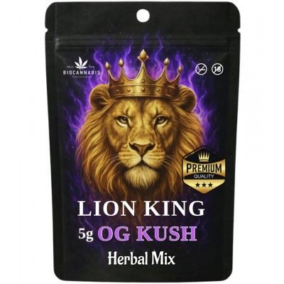 Premium Lion King Og Kush 5gr Herbal Mix