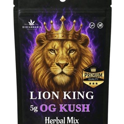 Premium Lion King Og Kush 5gr Herbal Mix