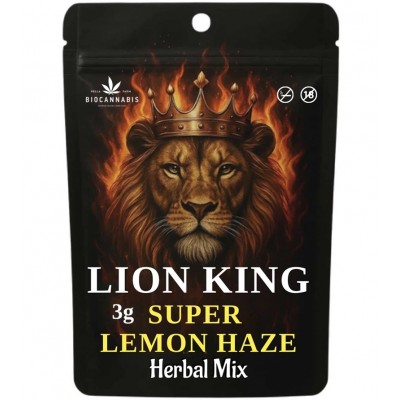 Lion King Super Lemon Haze 3gr Herbal Mix