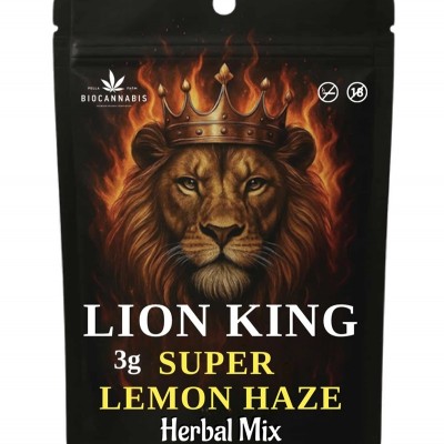 Lion King Super Lemon Haze 3gr Herbal Mix
