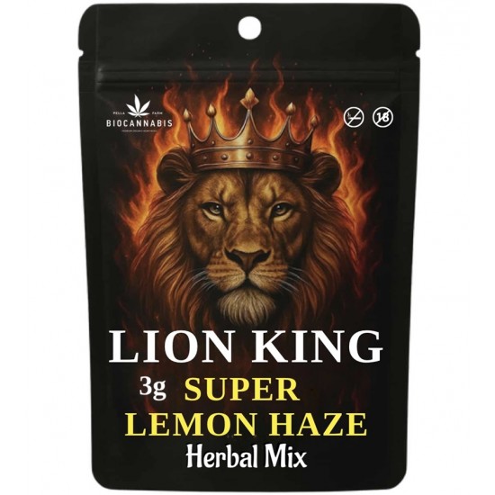 Lion King Super Lemon Haze 3gr Herbal Mix