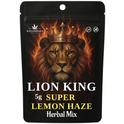 Lion King Super Lemon Haze 5gr Herbal Mix
