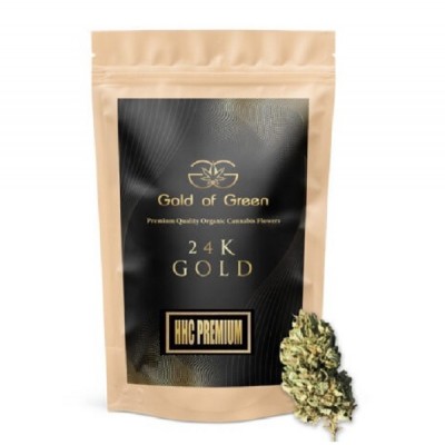 Gold of Green 24 K Gold HHC 2gr