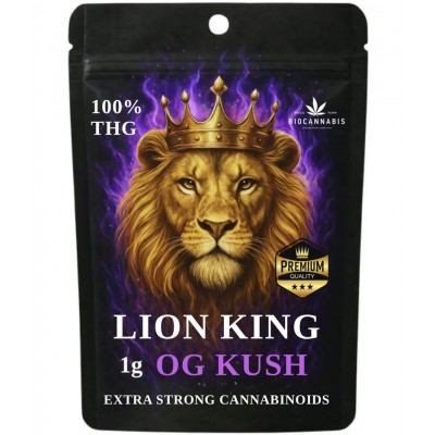 Premium Lion King THG 100% OG Kush 1gr