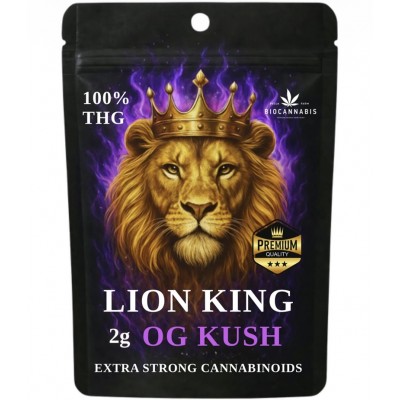 Premium Lion King THG 100% OG Kush 2gr