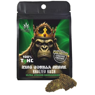 Premium King Gorilla Skunk 100% T9HC Khalifa Kush 1gr