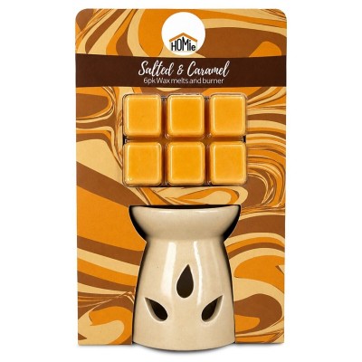 Wax Melter and Wax Melt Salted Caramel